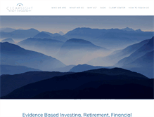 Tablet Screenshot of clearsightwealth.com